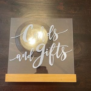 Gifts and Cards Sign
